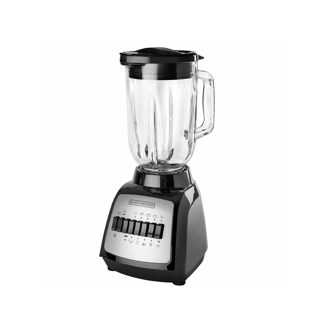 Licuadora de 10 velocidades blanca Black & Decker BLBD210GW