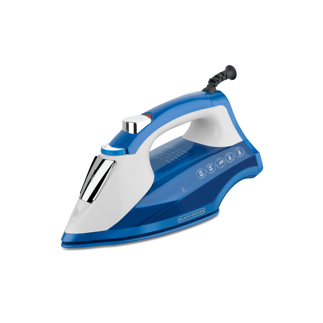Plancha a vapor azul Black & Decker IR1866