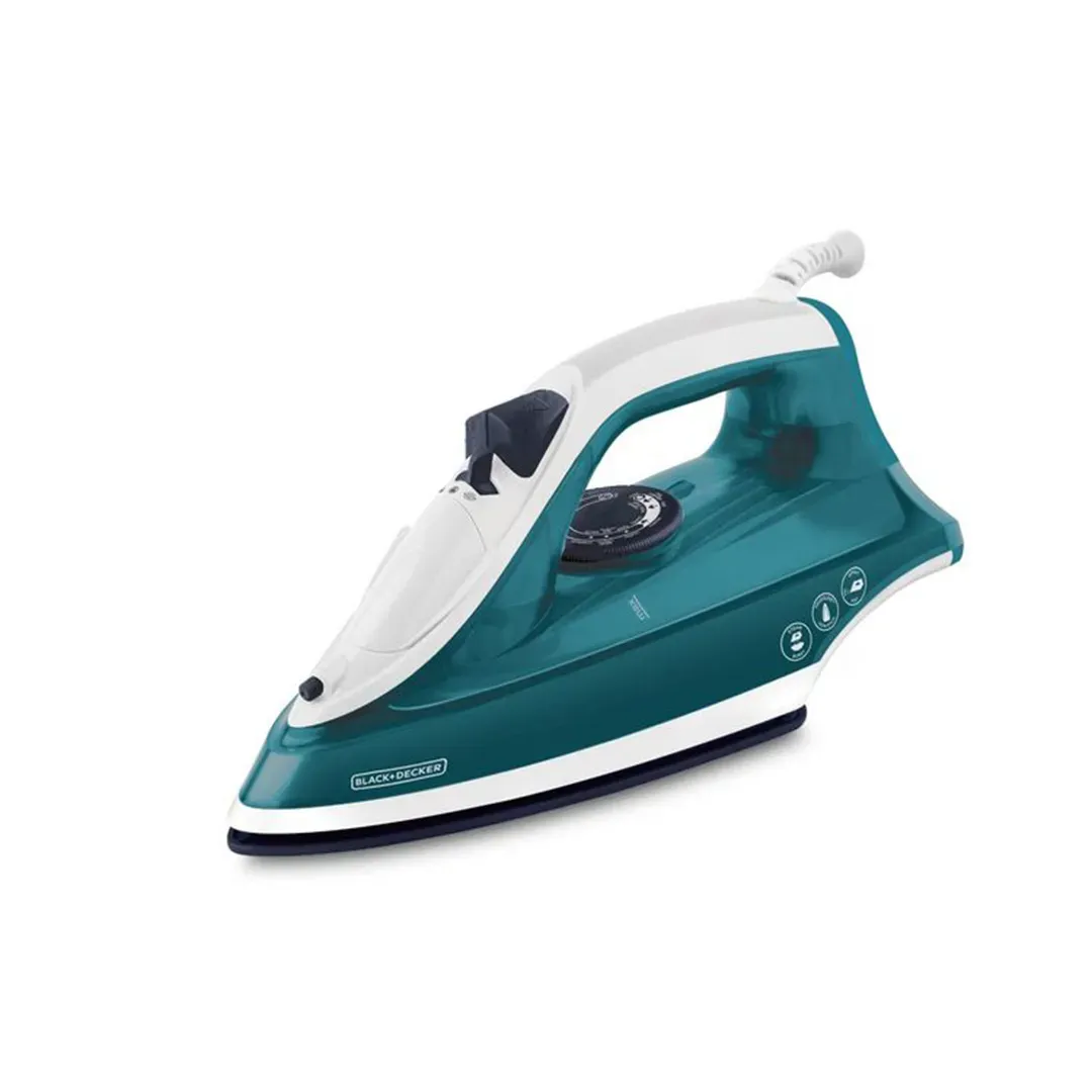 Plancha a vapor TrueGlide azul Black & Decker IRBD365